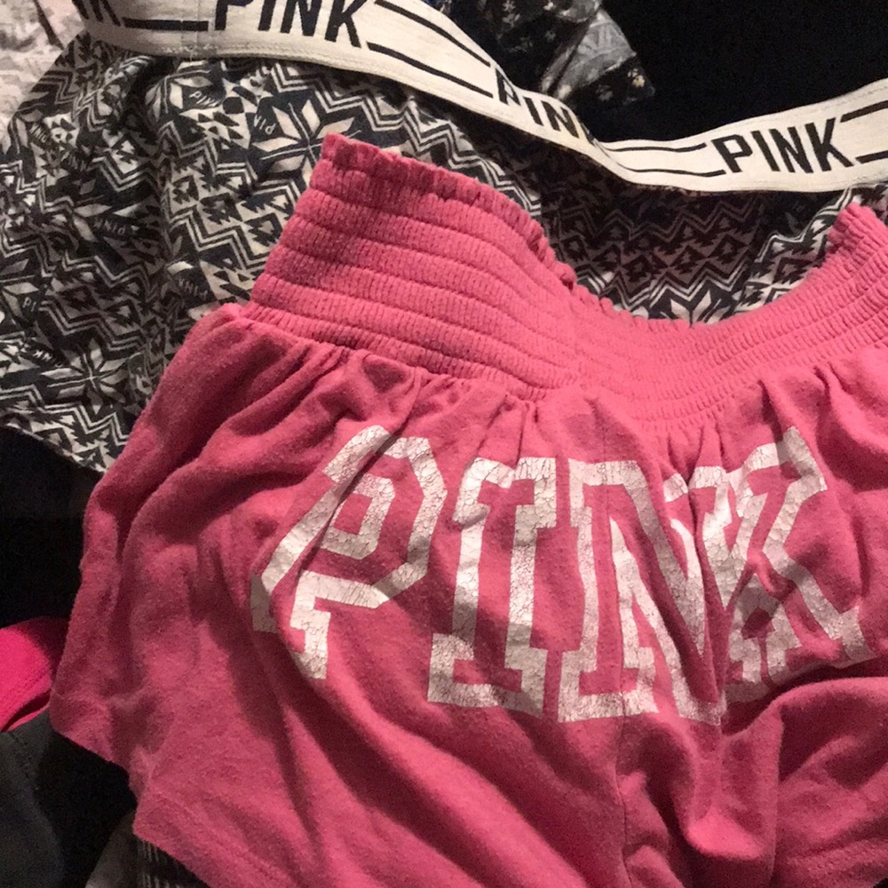 Pink shorts